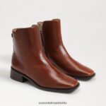 Sam Edelman Thatcher-Stiefeletten Frauen verbrannter Brandy Schuhwerk 2P8JNV799