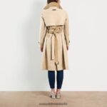 Sam Edelman Trenchcoat mit Gürtel Frauen Birke Bekleidung 2P8JNV1176 - Image 4