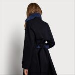 Sam Edelman Trenchcoat mit Gürtel Frauen Marine Bekleidung 2P8JNV1191 - Image 3