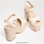 Sam Edelman Trianna-Plateausandale Frauen modernes Elfenbein Schuhwerk 2P8JNV533 - Image 7