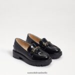 Sam Edelman Tully-Loafer Kinder Black-Box-Leder Schuhwerk 2P8JNV922