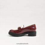 Sam Edelman Tully-Loafer Kinder Bordeaux Schuhwerk 2P8JNV920 - Image 4