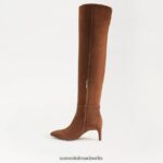 Sam Edelman Ursula hoher Stiefel Frauen geröstete Kokosnuss Schuhwerk 2P8JNV745 - Image 4