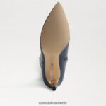 Sam Edelman Ursula hoher Stiefel Frauen Pazifikmarine Schuhwerk 2P8JNV743 - Image 6