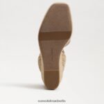Sam Edelman Vada Espadrille-Keilsandale Frauen cuoio Schuhwerk 2P8JNV384 - Image 6