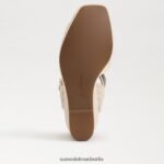 Sam Edelman Vada Espadrille-Keilsandale Frauen Gold Blatt Schuhwerk 2P8JNV383 - Image 6