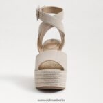 Sam Edelman Vada Espadrille-Keilsandale Frauen natürlich Schuhwerk 2P8JNV382 - Image 3
