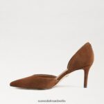 Sam Edelman Viv-Pumpe mit spitzer Zehenpartie Frauen geröstete Kokosnuss Schuhwerk 2P8JNV365 - Image 4