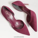 Sam Edelman Viv-Pumpe mit spitzer Zehenpartie Frauen Maulbeere Schuhwerk 2P8JNV366 - Image 7