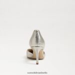 Sam Edelman Viv-Pumpe mit spitzer Zehenpartie Frauen Platin Schuhwerk 2P8JNV368 - Image 5