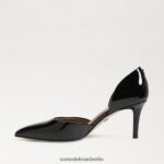 Sam Edelman Viv-Pumpe mit spitzer Zehenpartie Frauen schwarzes Lackleder Schuhwerk 2P8JNV363 - Image 4