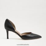 Sam Edelman Viv-Pumpe mit spitzer Zehenpartie Frauen schwarzes Leder Schuhwerk 2P8JNV360 - Image 2