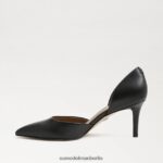 Sam Edelman Viv-Pumpe mit spitzer Zehenpartie Frauen schwarzes Leder Schuhwerk 2P8JNV360 - Image 4