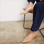 Sam Edelman Wanda spitze Zehenpartie flach Frauen goldenes Sandpatent Schuhwerk 2P8JNV482 - Image 8