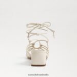 Sam Edelman Westley Schnürsandale mit Blockabsatz Frauen modernes Elfenbein Schuhwerk 2P8JNV397 - Image 5