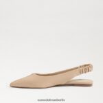 Sam Edelman Whitney Slingback, spitze Zehenpartie, flach Frauen Macadamia Schuhwerk 2P8JNV738 - Image 4