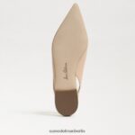 Sam Edelman Whitney Slingback, spitze Zehenpartie, flach Frauen Macadamia Schuhwerk 2P8JNV738 - Image 6