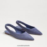 Sam Edelman Whitney Slingback, spitze Zehenpartie, flach Frauen staubiges Violett Schuhwerk 2P8JNV740