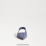 Sam Edelman Whitney Slingback, spitze Zehenpartie, flach Frauen staubiges Violett Schuhwerk 2P8JNV740 - Image 3
