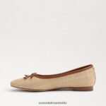 Sam Edelman Wiese Ballerina Frauen gebleichtes Buchenholz Schuhwerk 2P8JNV171 - Image 4