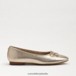 Sam Edelman Wiese Ballerina Frauen Gold Blatt Schuhwerk 2P8JNV172 - Image 2