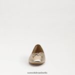Sam Edelman Wiese Ballerina Frauen Gold Blatt Schuhwerk 2P8JNV172 - Image 3