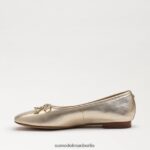Sam Edelman Wiese Ballerina Frauen Gold Blatt Schuhwerk 2P8JNV172 - Image 4