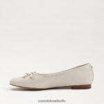Sam Edelman Wiese Ballerina Frauen modernes Elfenbein Schuhwerk 2P8JNV174 - Image 4