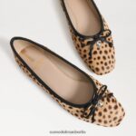 Sam Edelman Wiese Ballerina Frauen tan multi Schuhwerk 2P8JNV175 - Image 7