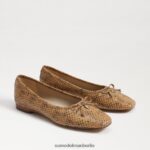 Sam Edelman Wiese Ballerina Frauen Weizen Schuhwerk 2P8JNV176
