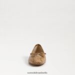 Sam Edelman Wiese Ballerina Frauen Weizen Schuhwerk 2P8JNV176 - Image 3