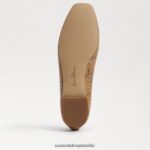 Sam Edelman Wiese Ballerina Frauen Weizen Schuhwerk 2P8JNV176 - Image 6