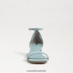 Sam Edelman Wilson Kitten-Heel Frauen Flut blau Schuhwerk 2P8JNV472 - Image 3