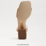 Sam Edelman Wilson Kitten-Heel Frauen goldenes Karamell Schuhwerk 2P8JNV470 - Image 6
