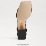 Sam Edelman Wilson Kitten-Heel Frauen Schwarz Schuhwerk 2P8JNV471 - Image 6