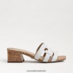 Sam Edelman Winslow-Mule-Absatz Frauen helles Weiss Schuhwerk 2P8JNV354 - Image 2