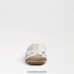 Sam Edelman Winslow-Mule-Absatz Frauen helles Weiss Schuhwerk 2P8JNV354 - Image 3