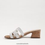 Sam Edelman Winslow-Mule-Absatz Frauen helles Weiss Schuhwerk 2P8JNV354 - Image 4