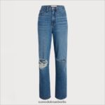 Sam Edelman Yaro-90er-Jahre-Hose mit hohem Bund Frauen Horizont Bekleidung 2P8JNV1201 - Image 5