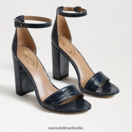 Sam Edelman Yaro-Sandale mit Blockabsatz Frauen Pazifikmarine Schuhwerk 2P8JNV330