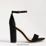Sam Edelman Yaro-Sandale mit Blockabsatz Frauen schwarzes Wildleder Schuhwerk 2P8JNV338 - Image 2