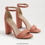 Sam Edelman Yaro-Sandale mit Blockabsatz Frauen Stuckrosa Schuhwerk 2P8JNV323