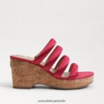 Sam Edelman Yuki-Plateau-Keilabsatz Frauen Ultra-Fuchsia Schuhwerk 2P8JNV685 - Image 2