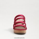 Sam Edelman Yuki-Plateau-Keilabsatz Frauen Ultra-Fuchsia Schuhwerk 2P8JNV685 - Image 3