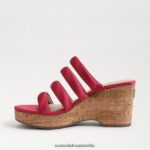 Sam Edelman Yuki-Plateau-Keilabsatz Frauen Ultra-Fuchsia Schuhwerk 2P8JNV685 - Image 4